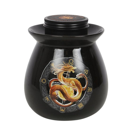 Litha Wax Melt Burner Gift Set by Anne Stokes