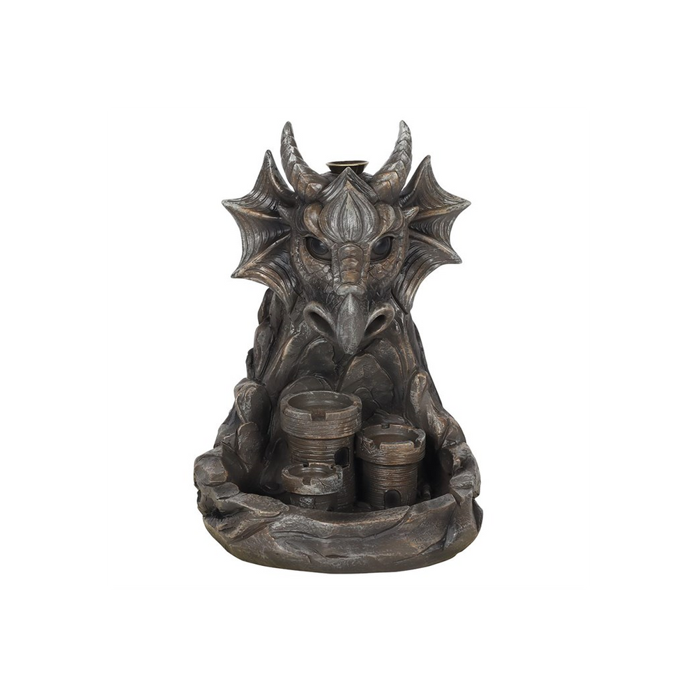 Grey Dragon Backflow Incense Burner