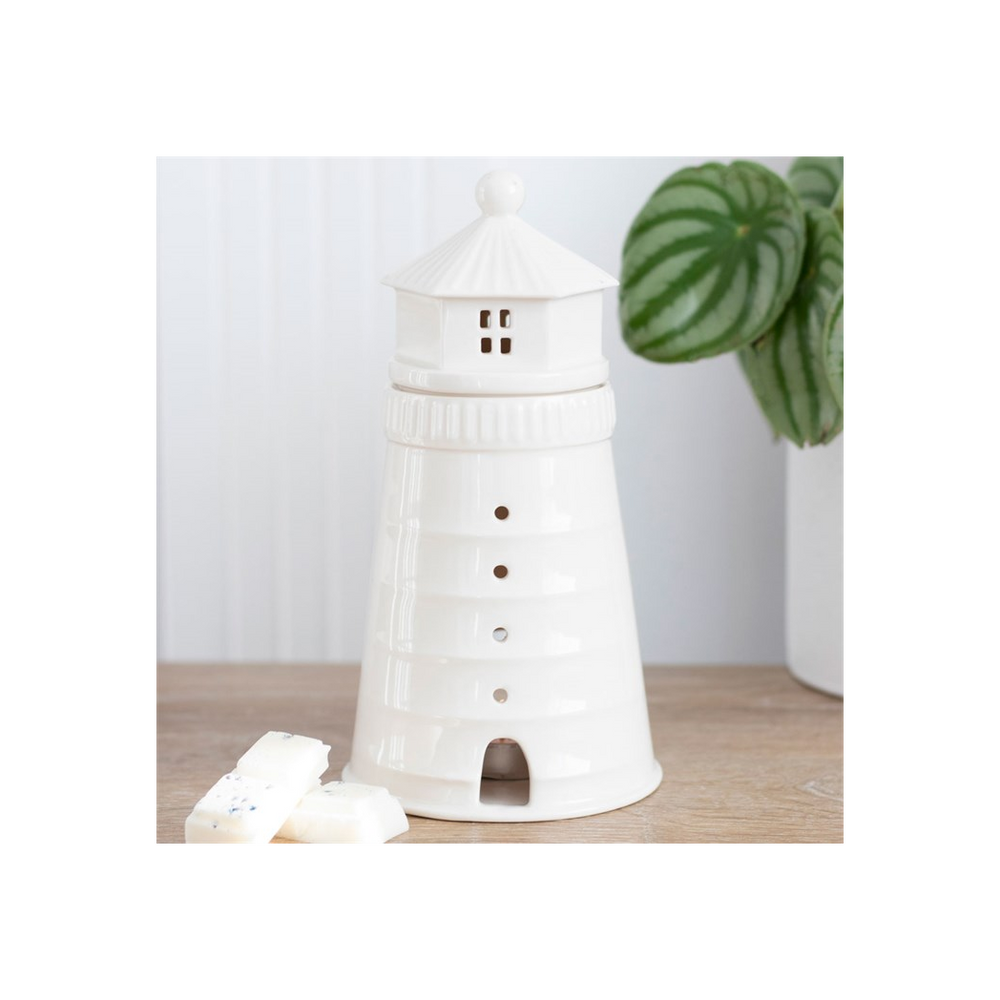 White Lighthouse Oil Burner