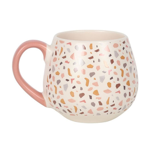 Terrazzo Print Rounded Mug