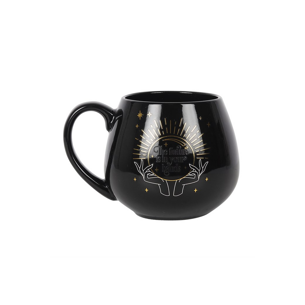 Black Fortune Teller Colour Changing Mug