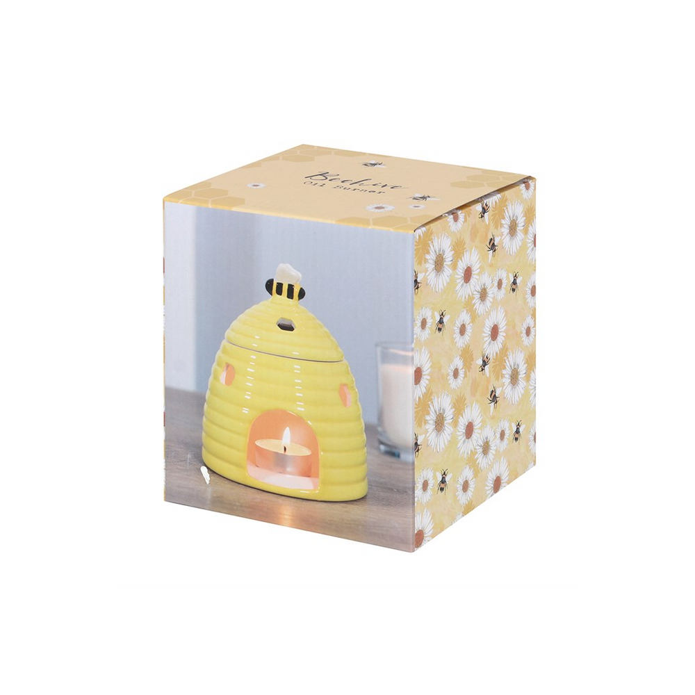 Yellow Beehive Oil Burner