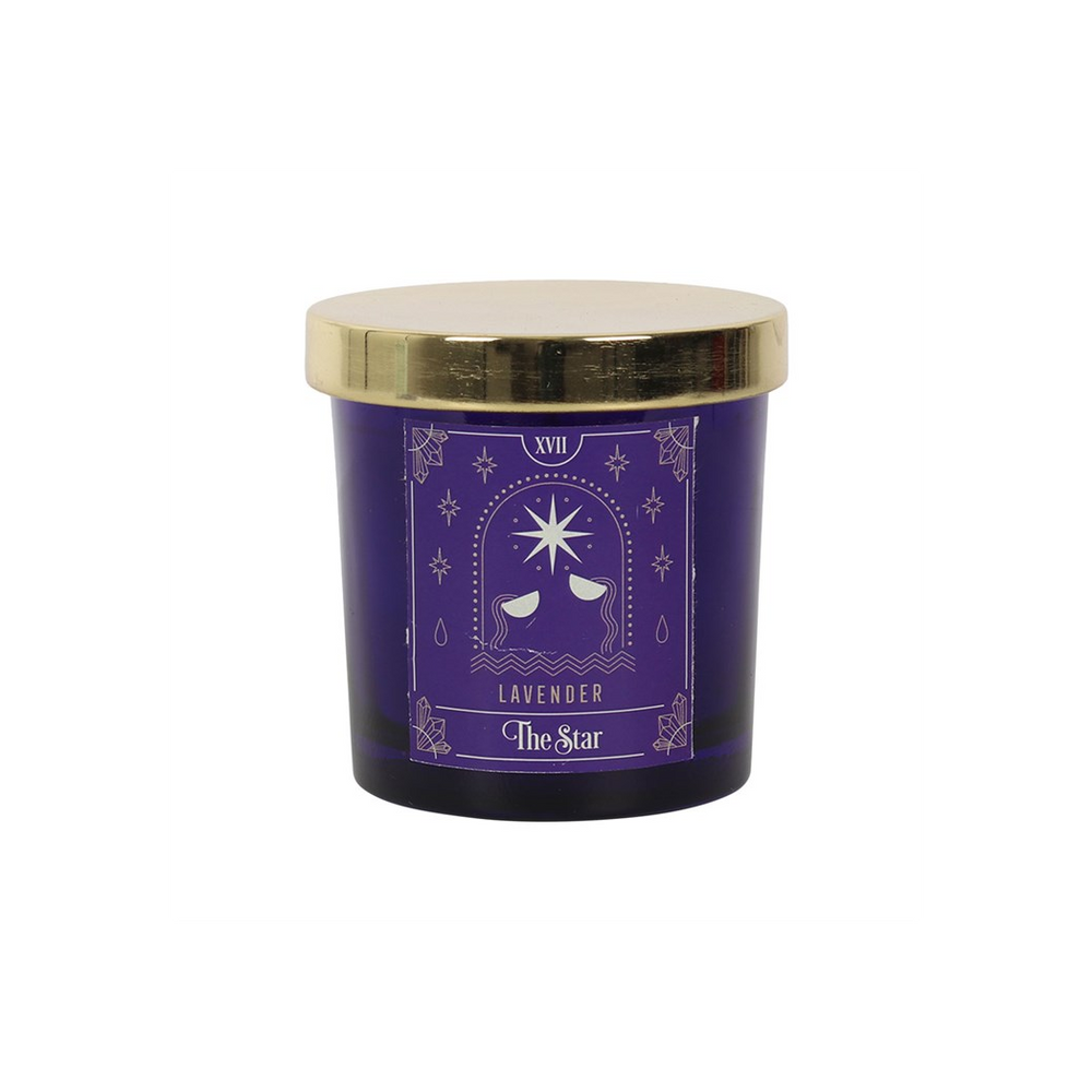 The Star Lavender Tarot Candle