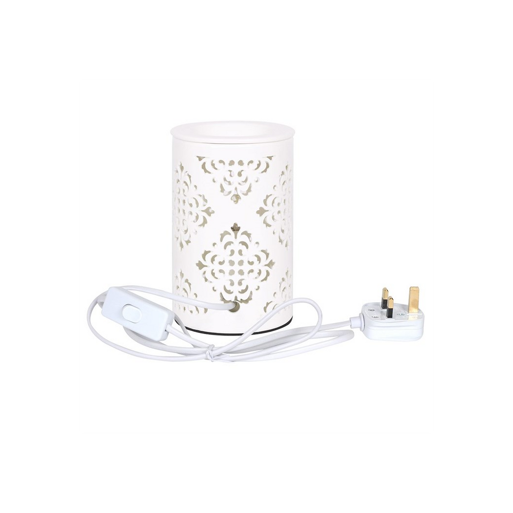 Damask Cut Out Electric Oil Burner