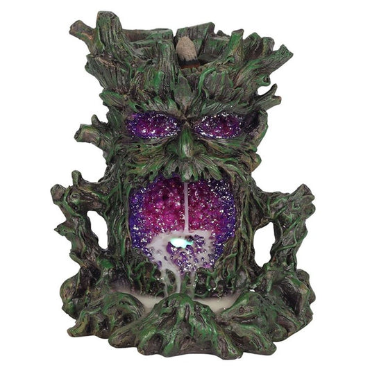 Dark Tree Man Backflow Incense Burner with Light