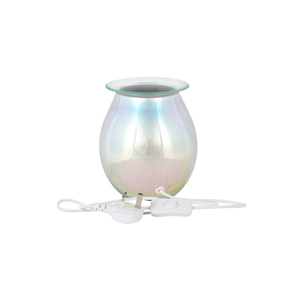 3D Geometric Flower Light Up Electric Oil Burner