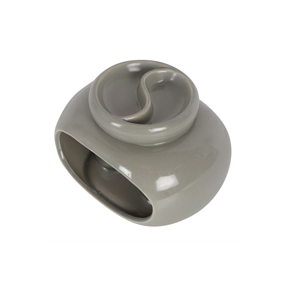 Grey Double Oil Burner