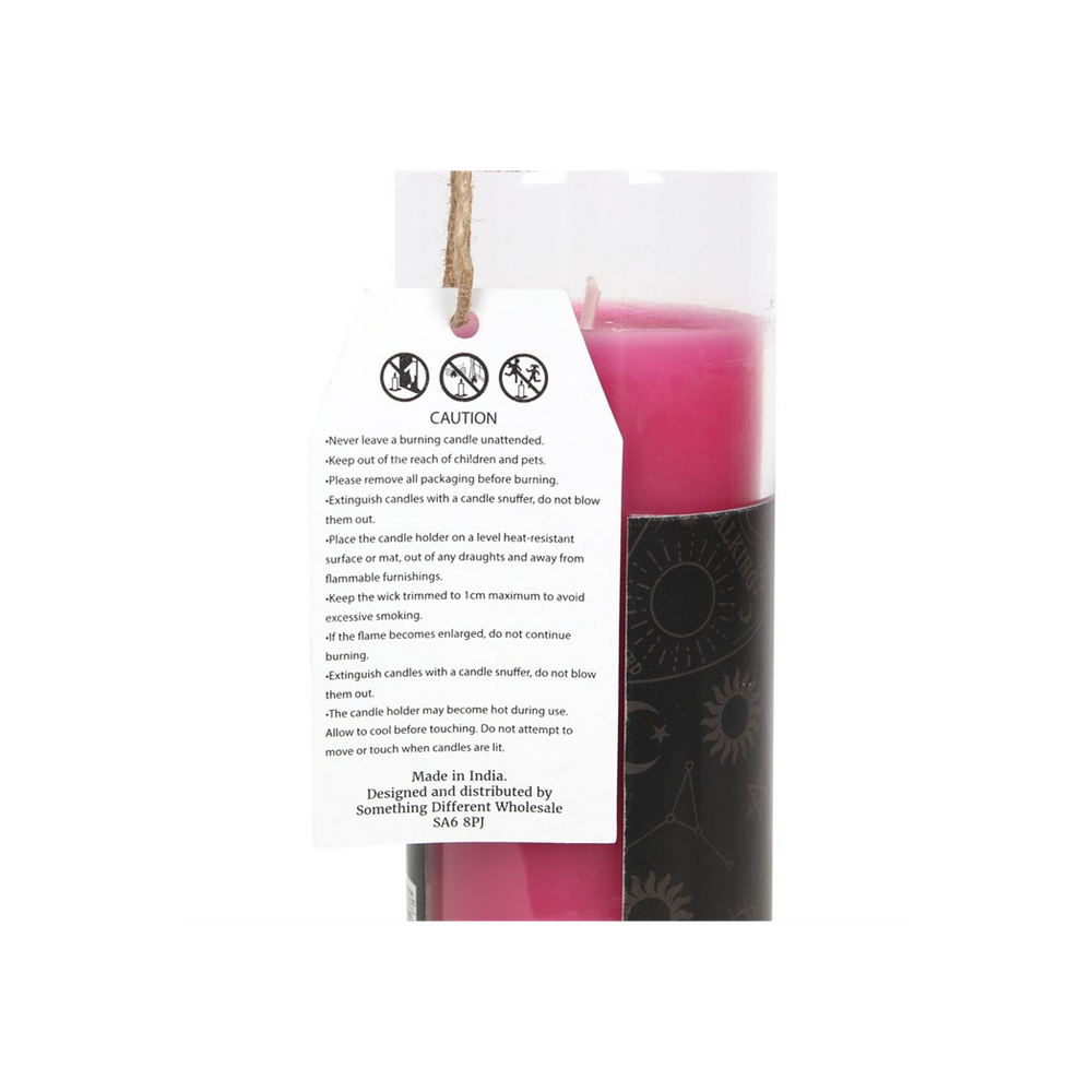 Floral 'Friendship' Spell Tube Candle