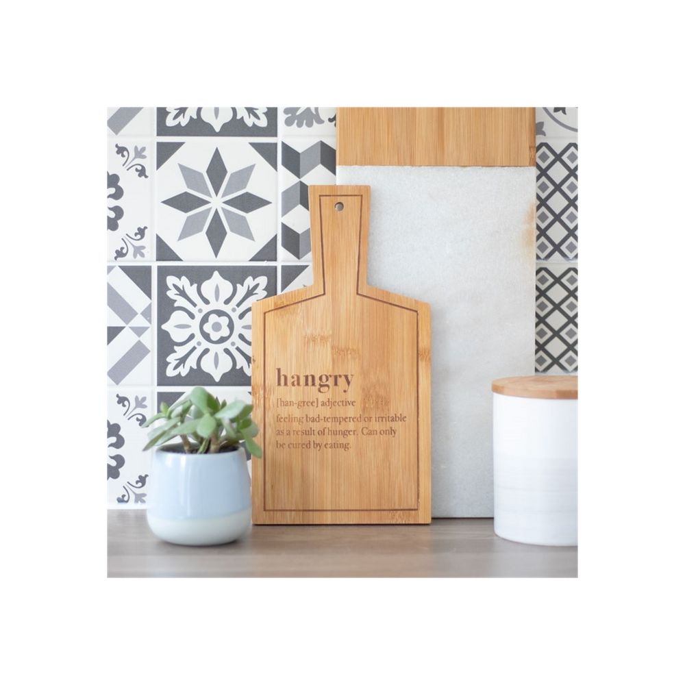 Hangry Bamboo Serving Board