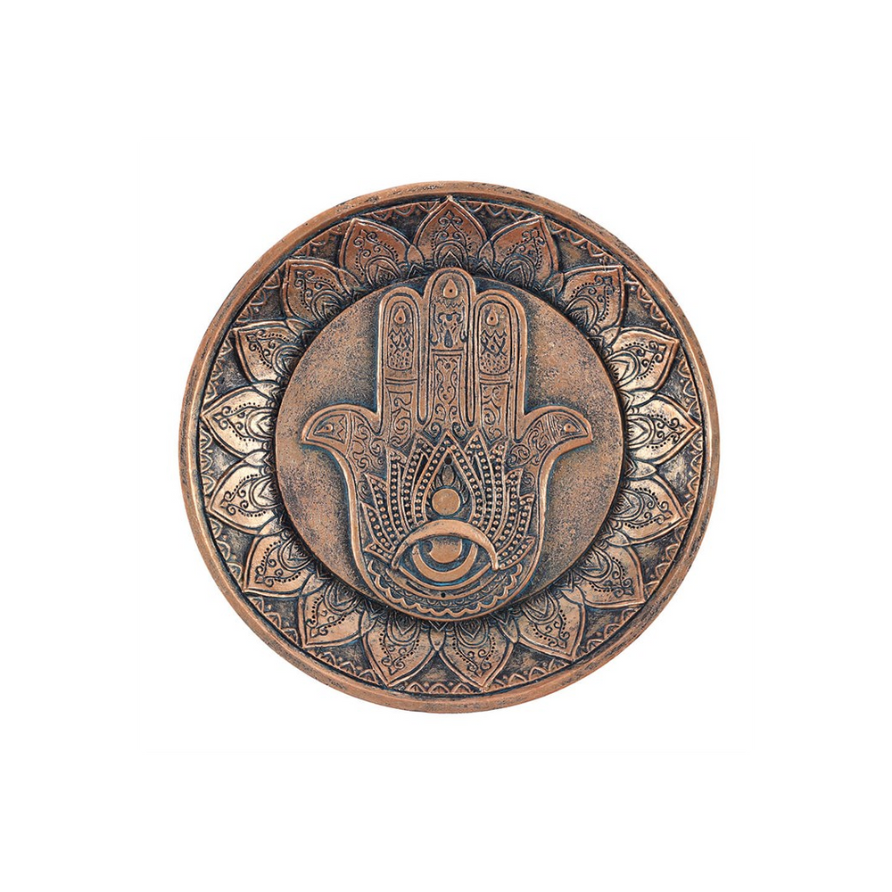 Hand of Hamsa Incense Holder Plate