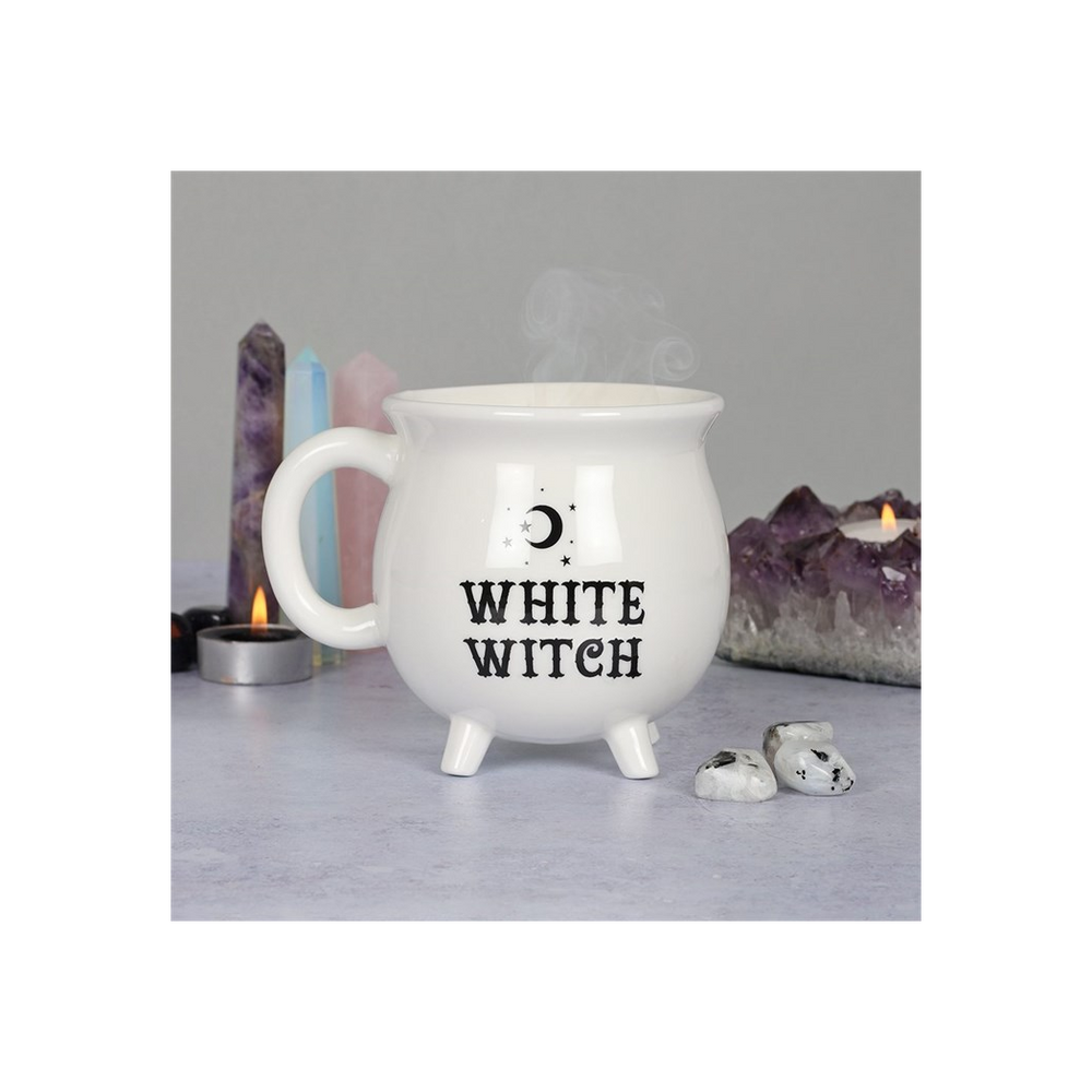 White Witch Cauldron Mug