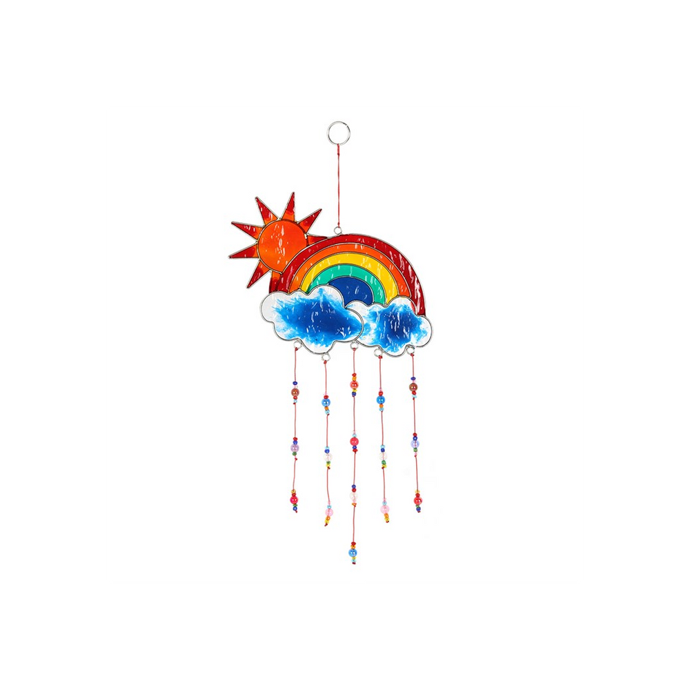 35cm Sun and Rainbow Suncatcher