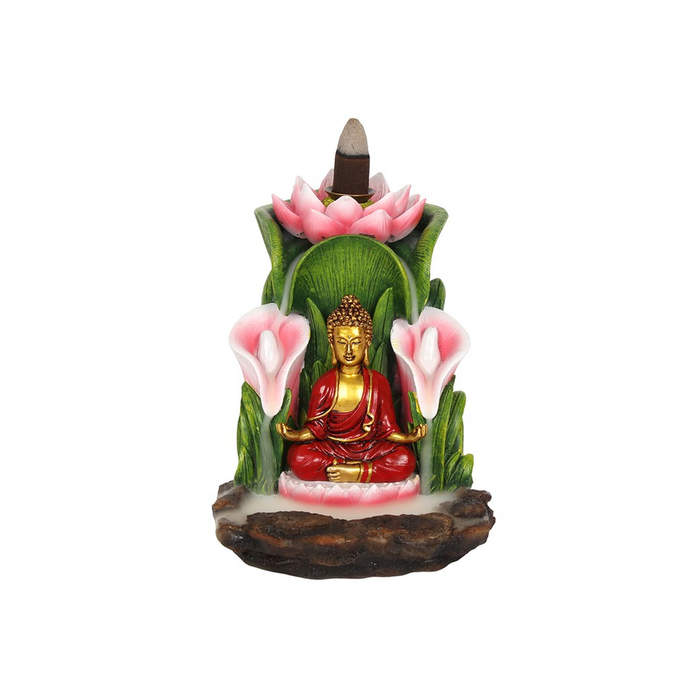 Colourful Buddha Backflow Incense Burner