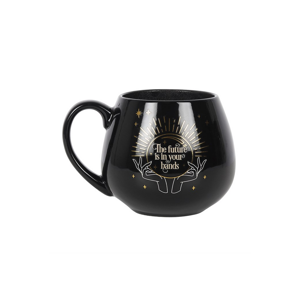 Black Fortune Teller Colour Changing Mug