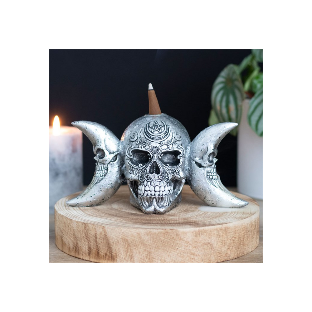 The Dark Goddess Backflow Incense Burner by Alchemy