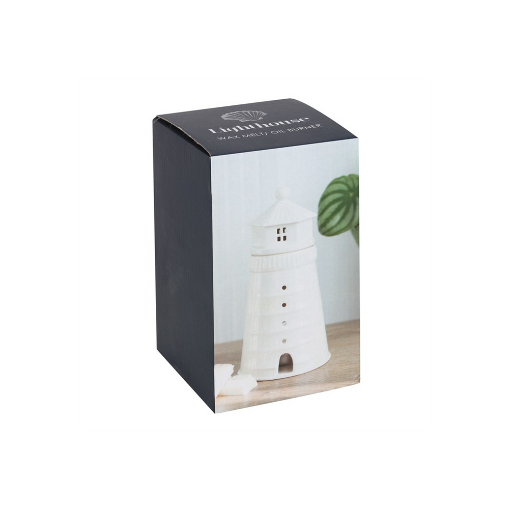 White Lighthouse Oil Burner