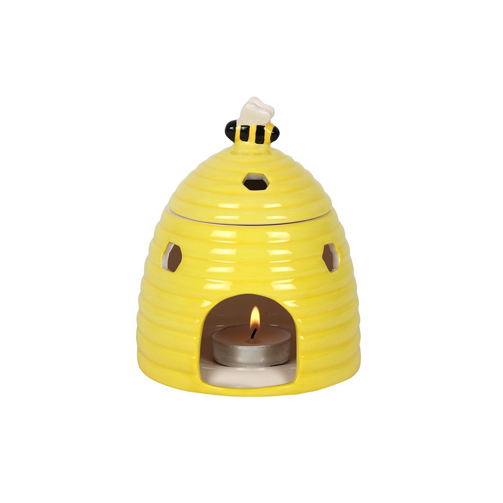 Yellow Beehive Oil Burner