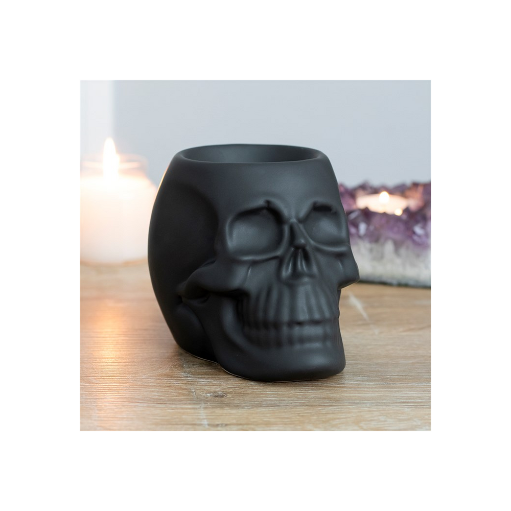 Black Skull Oil Burner