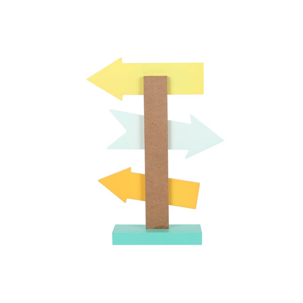 Easter Directional Arrow Standing Sign