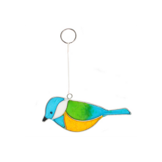 Blue Tit Bird Suncatcher