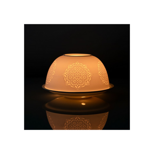 Mandala Dome Tealight Holder