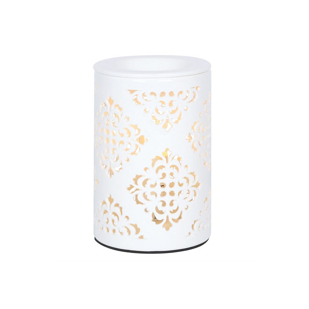 Damask Cut Out Electric Oil Burner