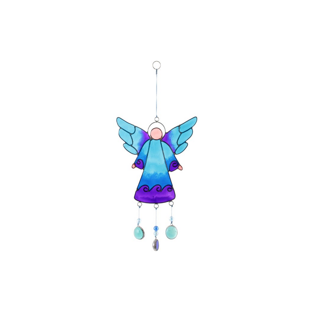 27cm Blue Angel Suncatcher